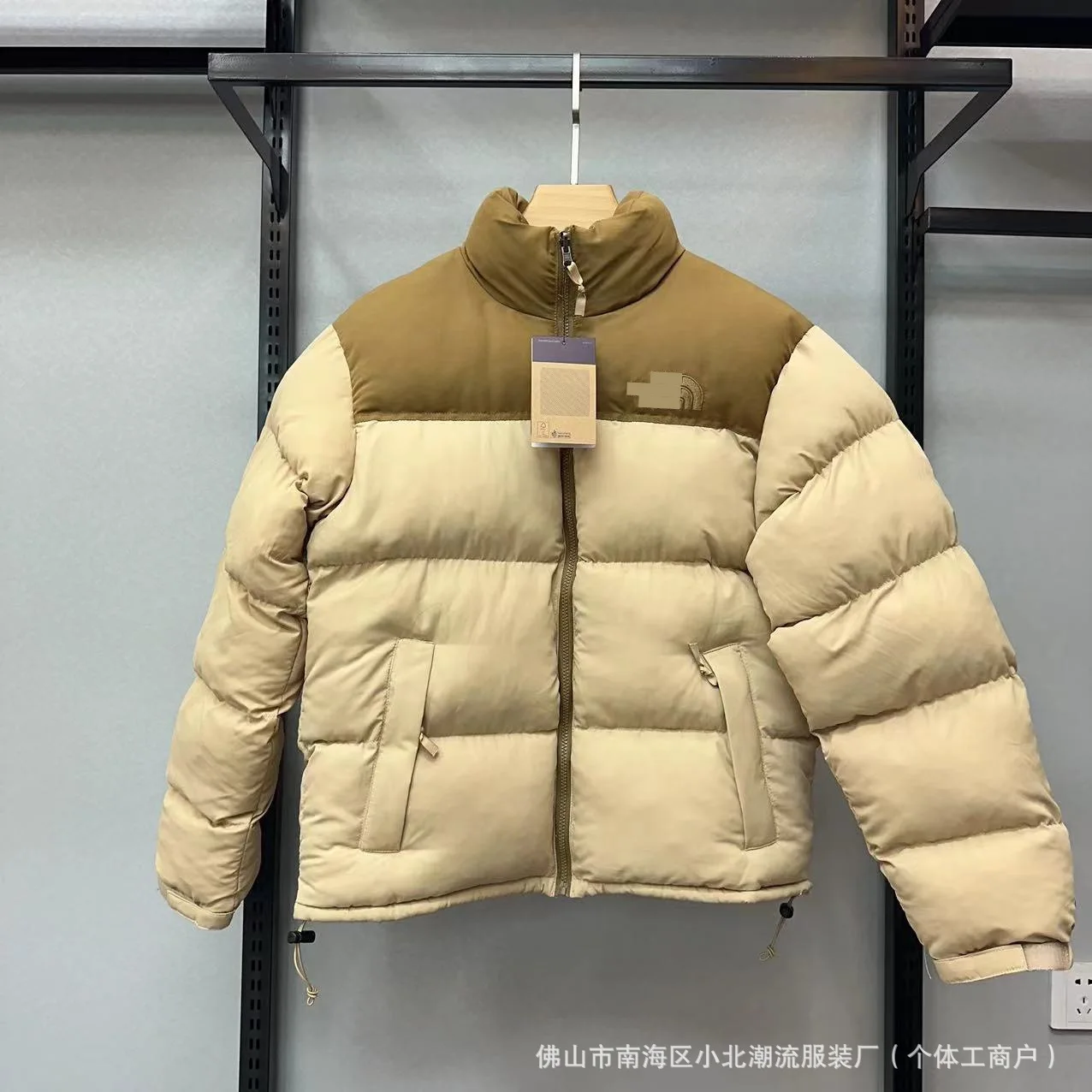 Классическая куртка с хлопковой подкладкой Повседневная зимняя утепленная