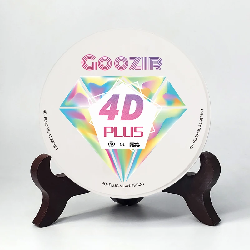 Goozir 4D Plus Multilayer Dental Zirconia Blocks 4D Pro Multicapa De Alta Translucidez Disco De Zirconia Disc for CAD CAM