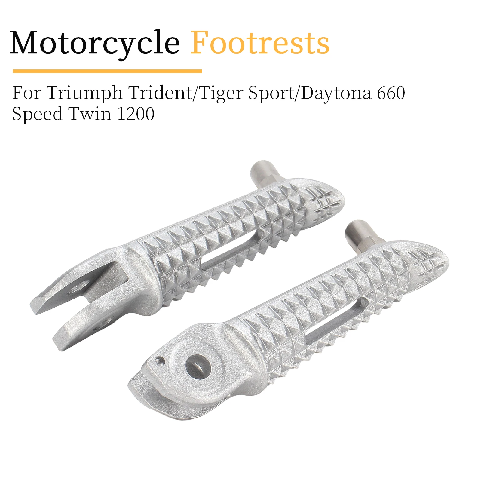 1 пара передних педалей вершника, подставка для ног для Triumph Trident ...