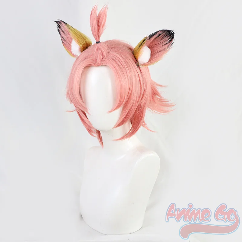 Game Genshin Impact Diona Cosplay Wig+Cat Ears C00376