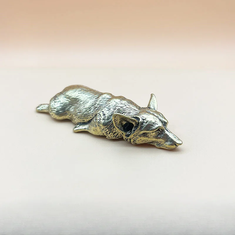 Латунный офисный стол в стиле национального прилива чайный столик брелок для