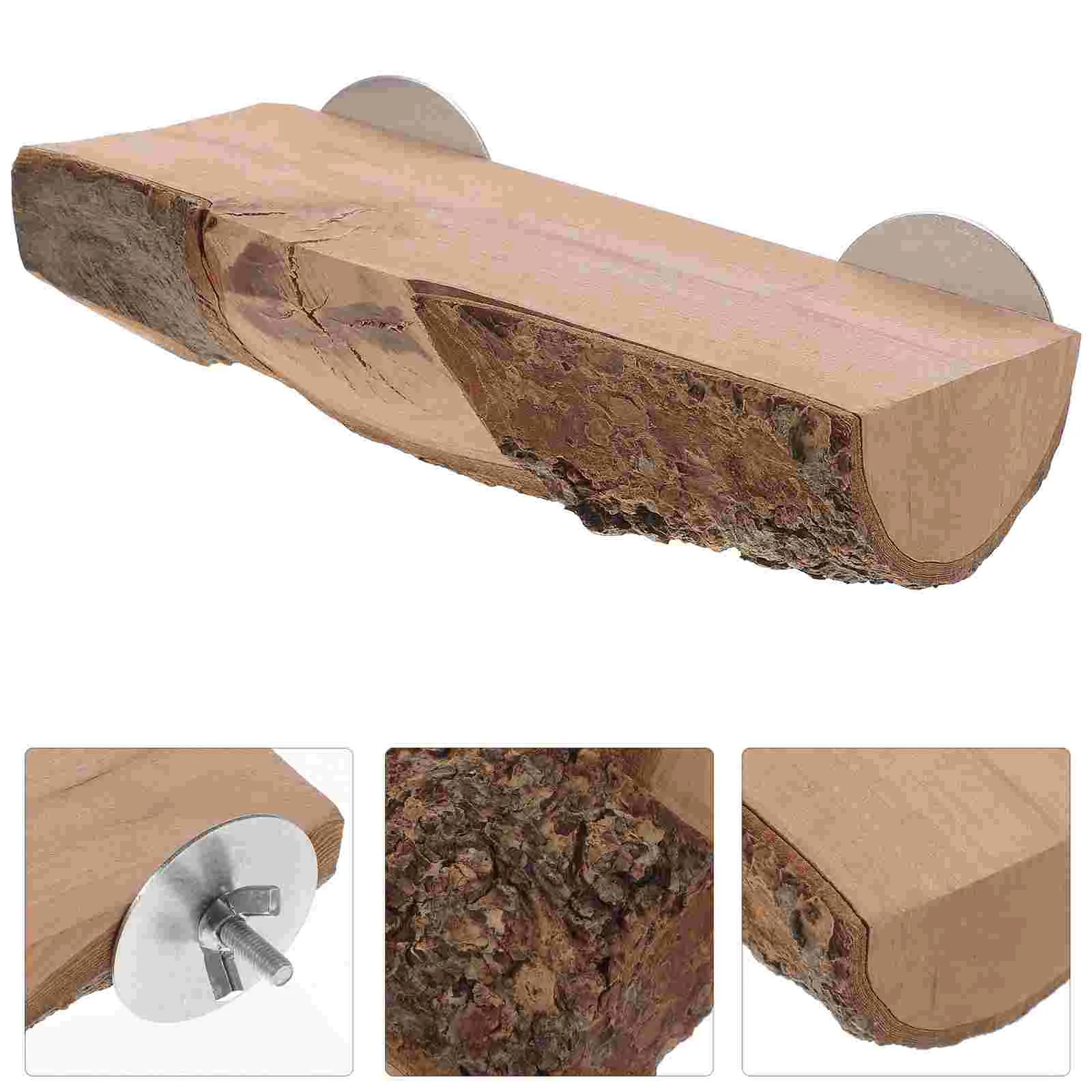 

Hamster Shelf Woody Toy Cage Jumping Board Hamster Cage Platform Pet Guinea Cage Toy Wooden Hamster Base Bride Wood Board