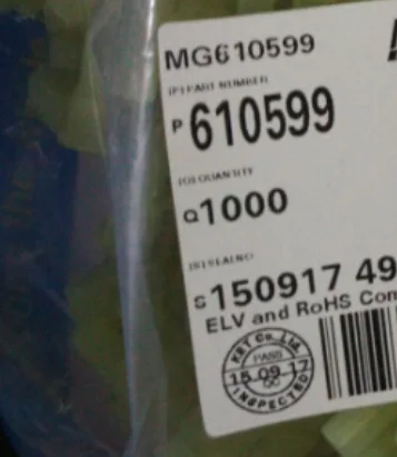 

MG610599 Connectors terminals housings 610599 crimp socket header new and original part