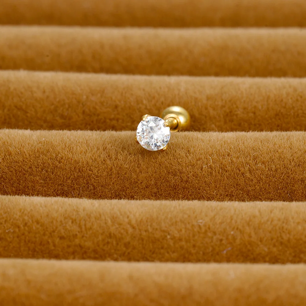 1 шт. женские серьги из нержавеющей стали