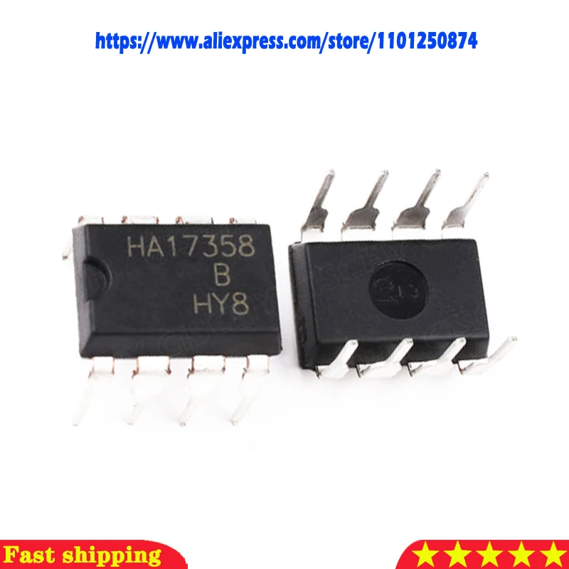 10 шт./лот HA17358 DIP-8 17358 HA17358A HA17358B DIP8 DIP новый и оригинальный IC в наличии