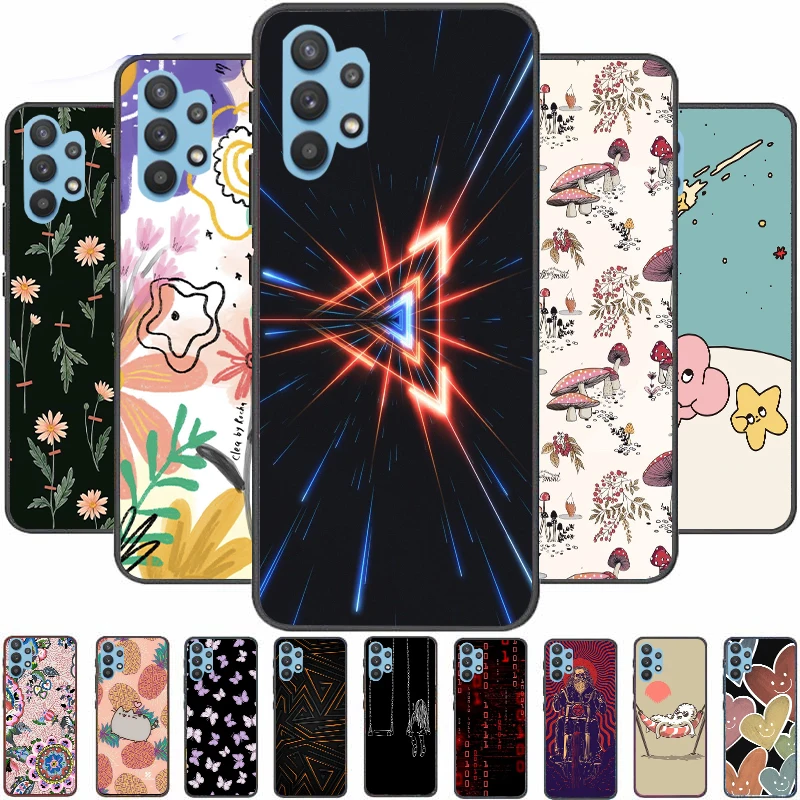 

Cute Cartoon Anime For Samsung A32 4G Case Phone Cover 6.4'' A325F Soft Back Covers for Samsung Galaxy A32 5G 6.5'' Funda A 32