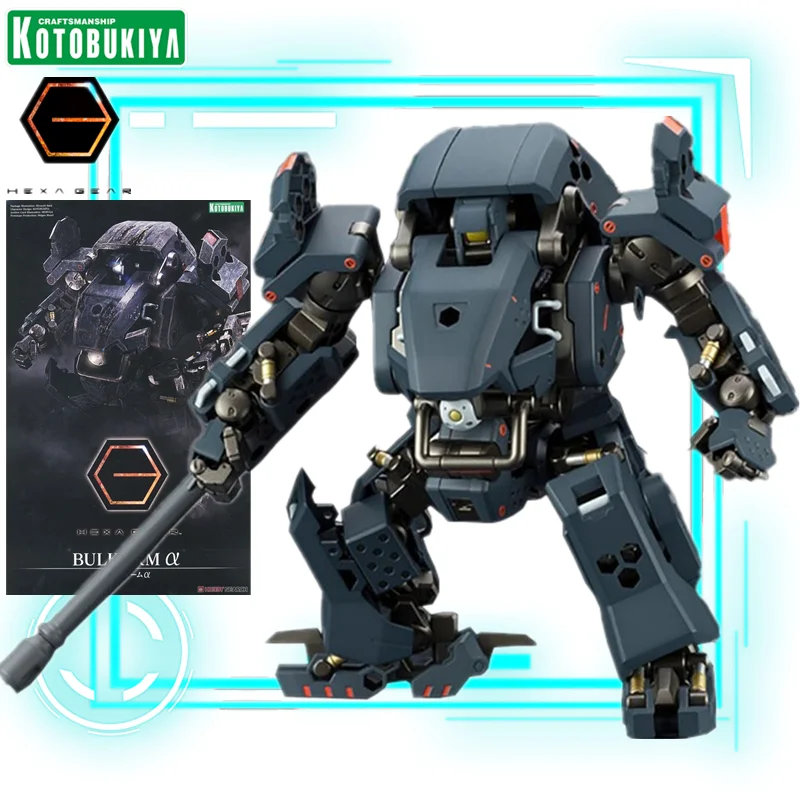 

In Stock KOTOBUKIYA Original HEXA GEAR 1/24 HG014R Bulkarm α Assembled Model Action Figure Collection Gifts for Friends Xmas