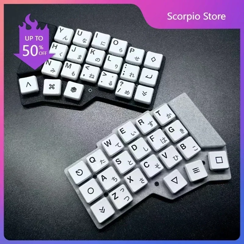 Низкопрофильные разделенные клавиатуры Corne 3x6 эргономичная пользовательская Zmk