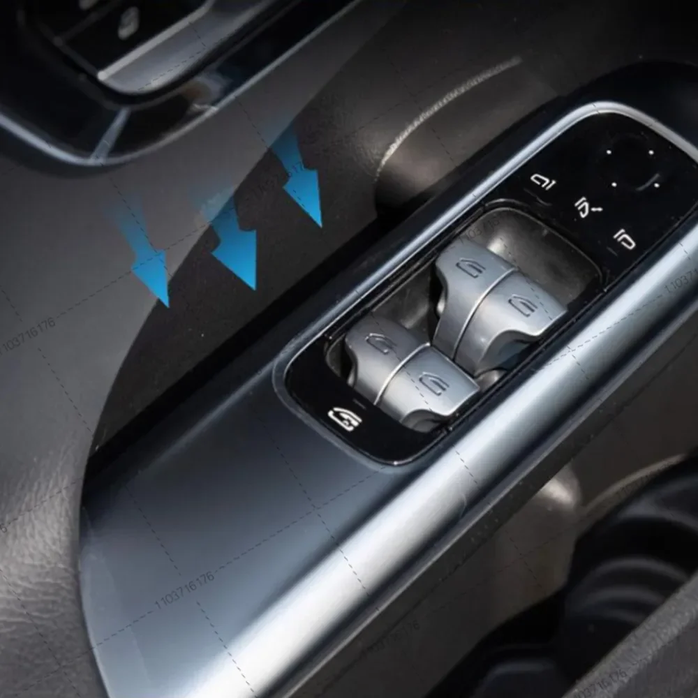 Фото Для Mercedes-Benz C-класса W206 2022-2026: Органайзер-контейнер из АБС-пластика для хранения в дверной ручке автомобиля №3