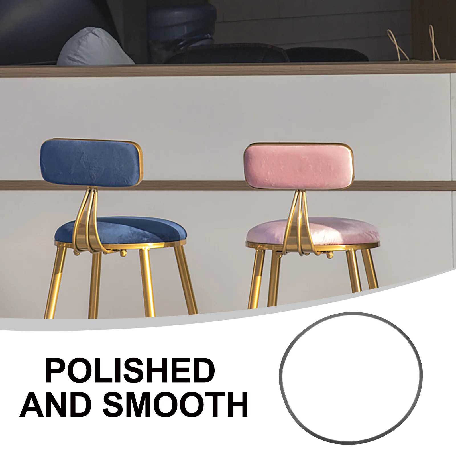 ochraniacze na meble do podłóg z twardego drewna Krzesło barowe Gumowy pierścień Stołki Pierścienie podnóżka