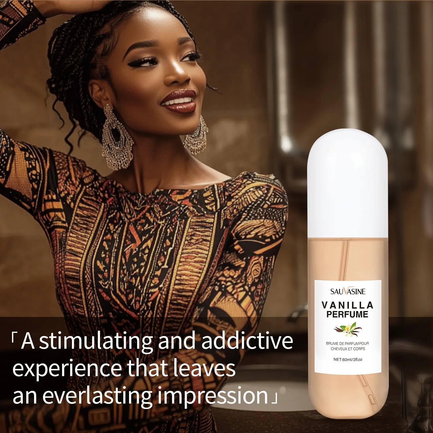 60 мл брендовые духи для волос стойкий аромат тела ванильные женщин