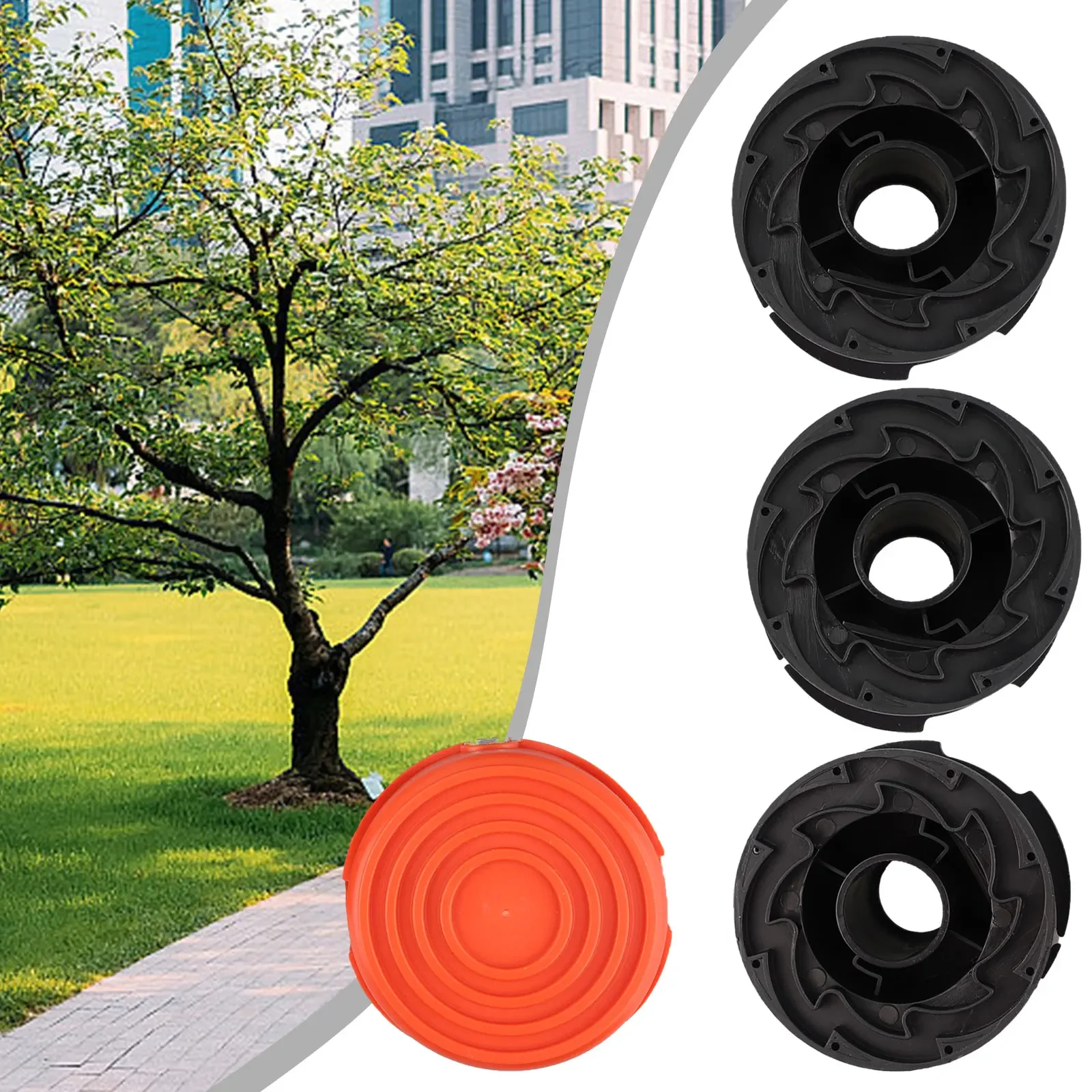 Удобная крышка катушки системы автоматической подачи и замена лески для Black &amp