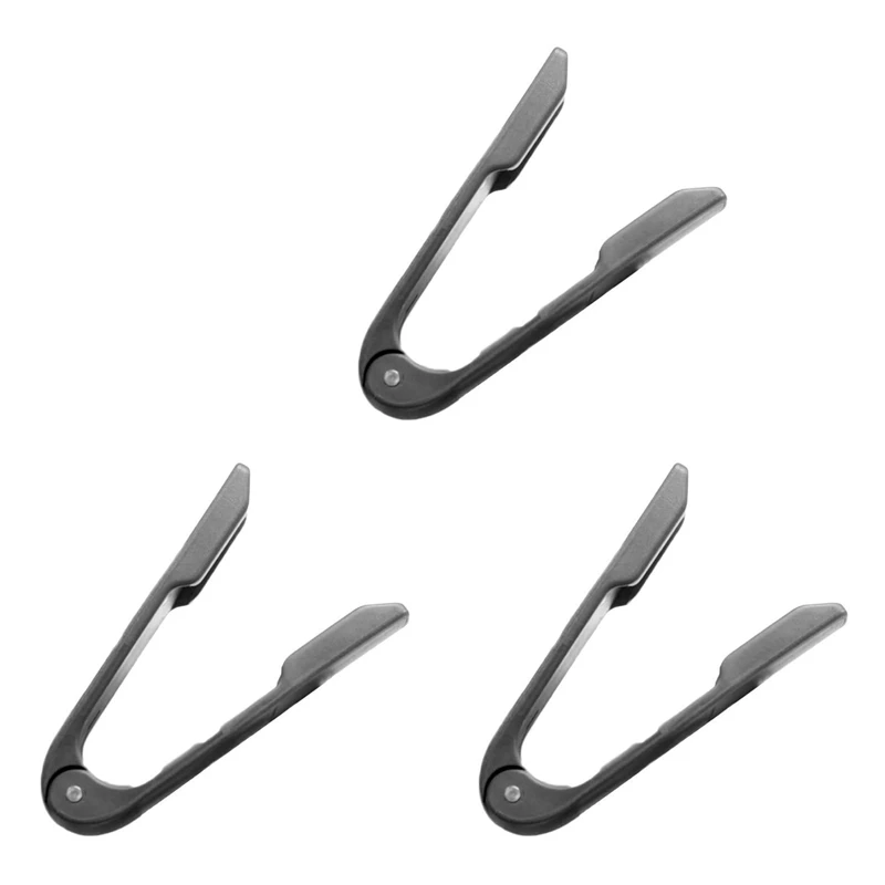 

3X Bbq Clip Cutlery Clip Food Tongs No-Stick Food Clip BBQ Tongs Bread Clamp Cake Clip Tableware Kitchen Tools