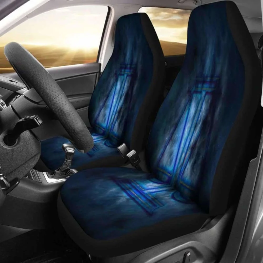 

Zodiac Libra Car Seat Covers Amazing Gift Ideas ,Pack of 2 Universal Front Seat Protective Cover