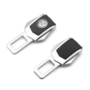Car Seat Belt Clip Extension Plug Clear Alarm Auto Safety Seat Lock Buckle Seatbelt Clip Extender For Alfa Romeo 159 Giulietta 1