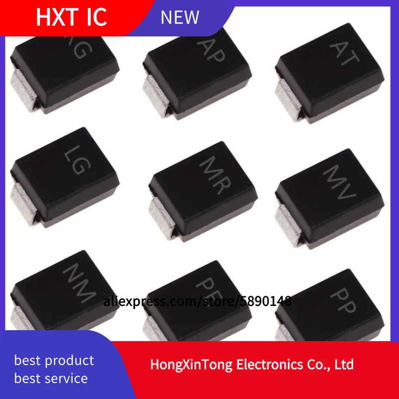 50 шт./лот SMBJ51A/54CA/58A/60A/64/70/75V/78CA/85A/90A // 100V/110/120/130CA SMBJ58CA NE NM NK NR NT NG NV NX TVS DIODE SMBJ - купить по