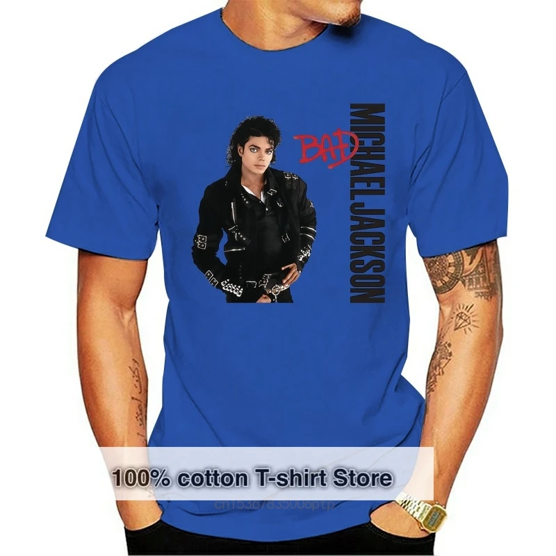 

Michael Jackson T Shirt - Bad 100% Officially Licensed Merchandise