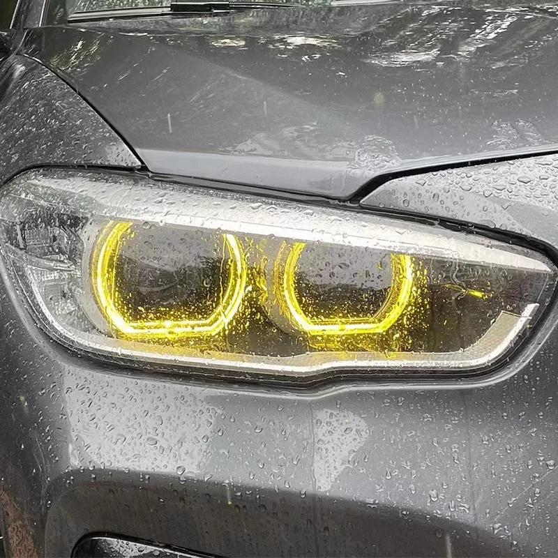 Для BMW 1 серии Angel Eyes DRL RGB многоцветные светодиодные платы F20 F21 GTS дневные ходовые
