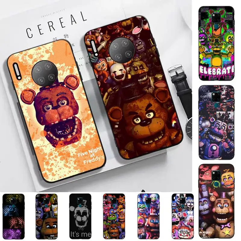 

Five-Nights-At-Freddyss Bear Phone Case for Huawei Mate 20 10 9 40 30 lite pro X Nova 2 3i 7se cover