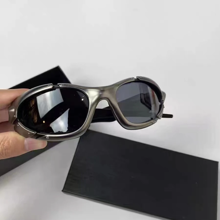 

8001 Metal Coated Polarized Sunglasses Sports Glasses Street Fashion Trend Cool Men's and Women's Sunglasses UV400 UV Protection