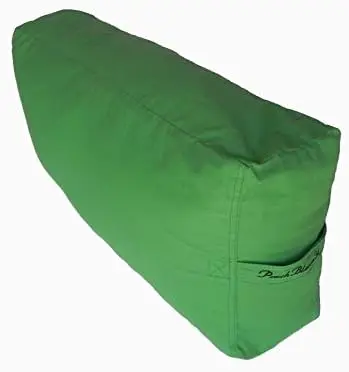 

Yoga Bolster Large Rectangular Leg/Back Cushion support for Active Yoga, 25.5"x13.75"x9.5", Removable durable cover
