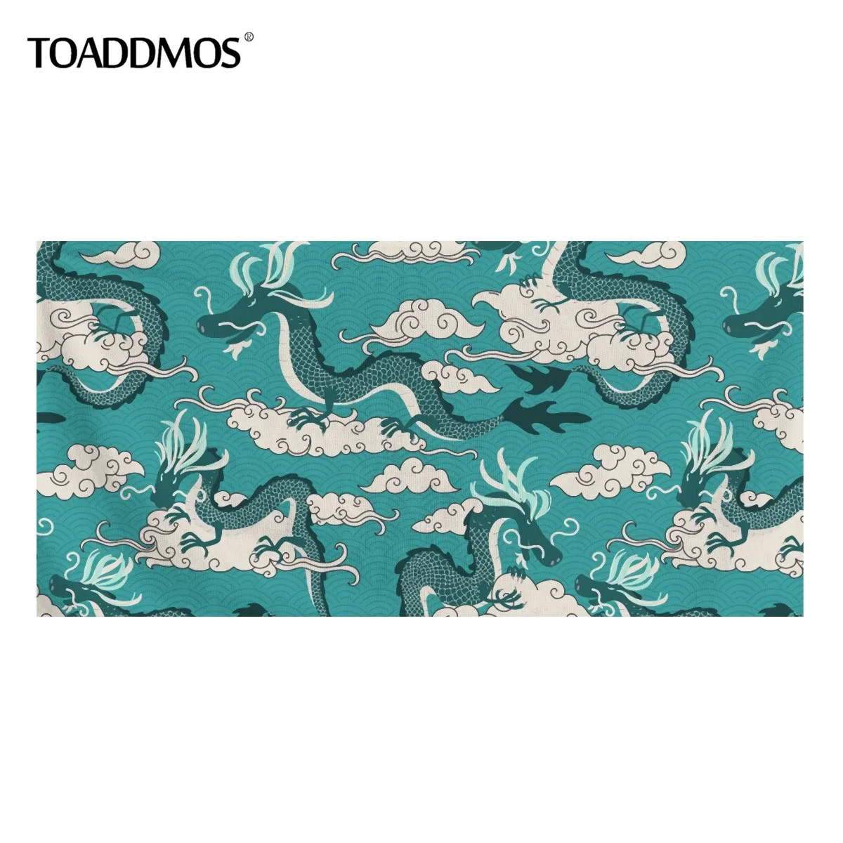 

TOADDMOS Cool Dragon Design Summer Swimming Bath Towel Quick-drying Towels for Kids Adults Soft Washcloth Absorbent Facecloth