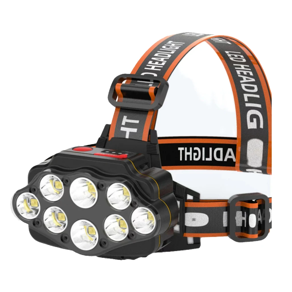 

LED Headlight Lightweight Adjustable Waterproof Flashlight Torch Head Light