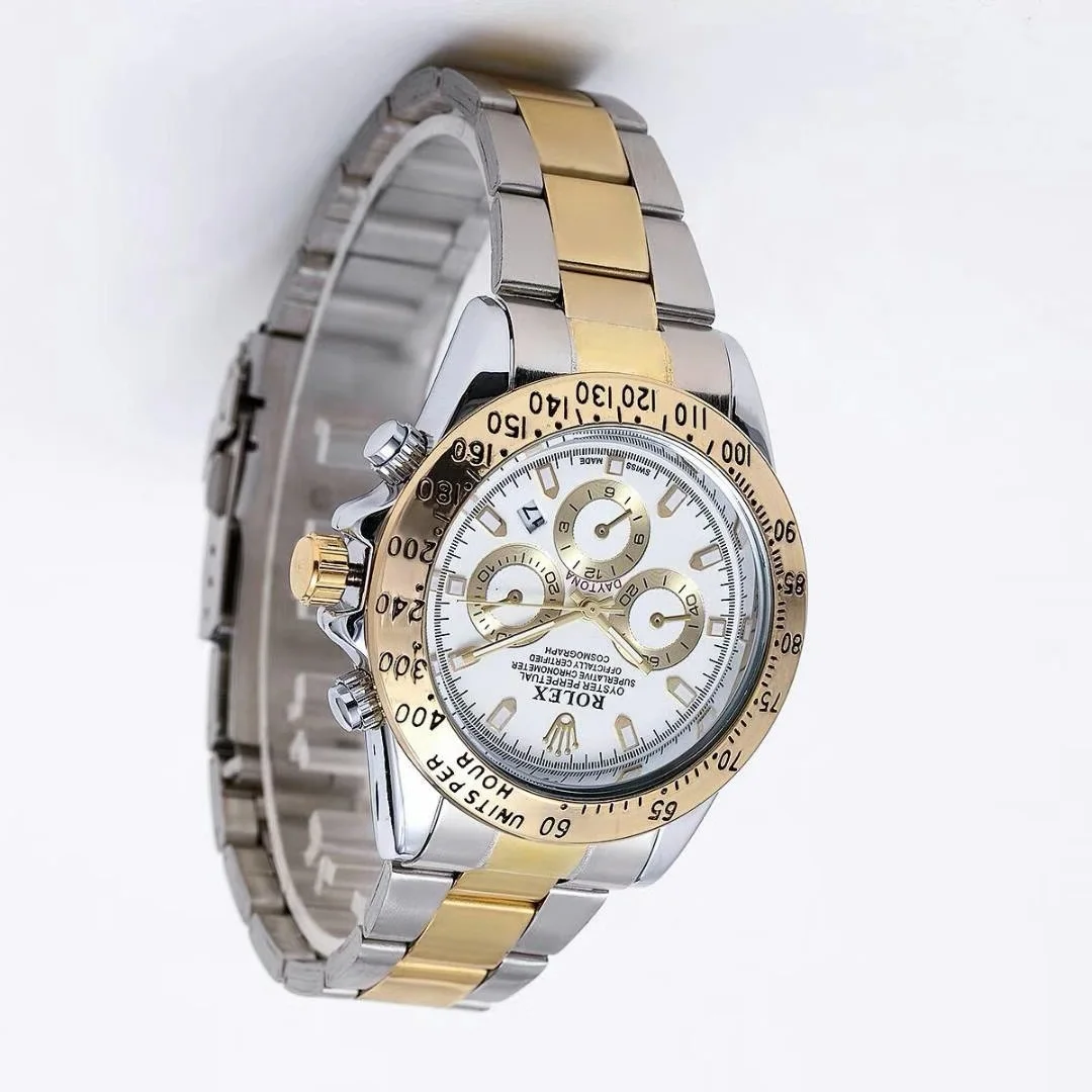 

Watch For Men women Top Branded Luxury Quartz Movement Dial Diameter Stainless Steel Strap Sports Business ROLEXES Watches 026