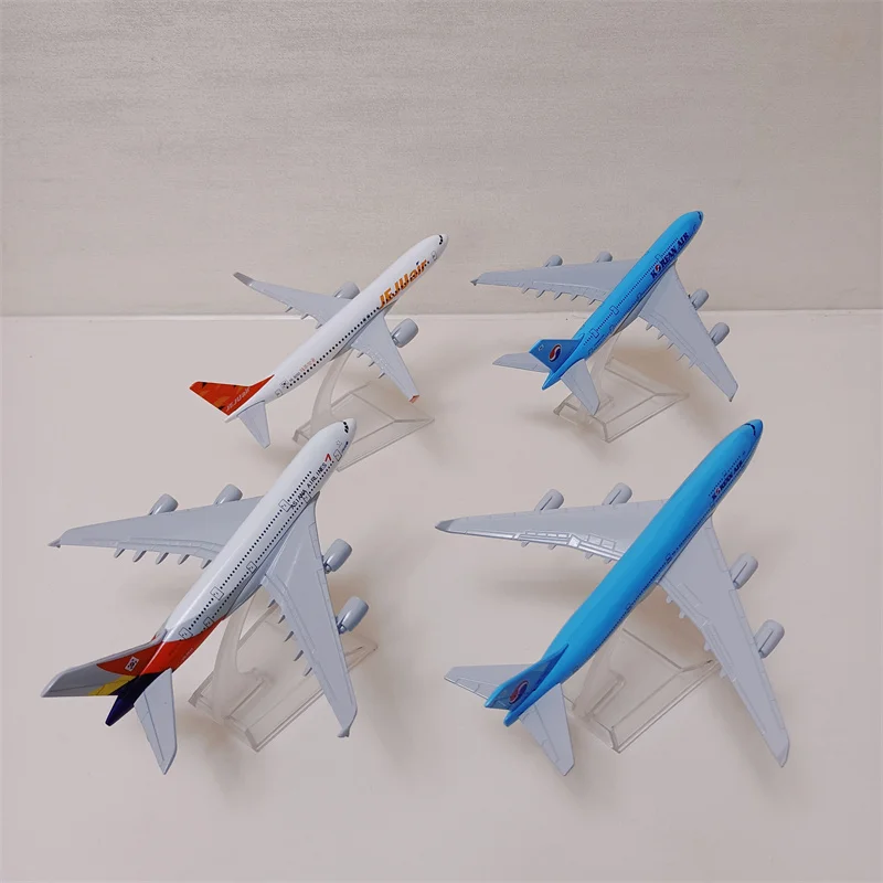 

Модель самолета A380, из Кореи, Боинг B747, A380, экшн-камеры, 16 см