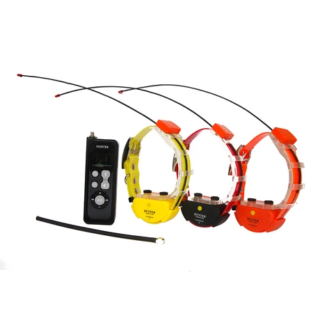 Водонепроницаемый ошейник для 3 собак с gps-трекером для охоты без sim-карты