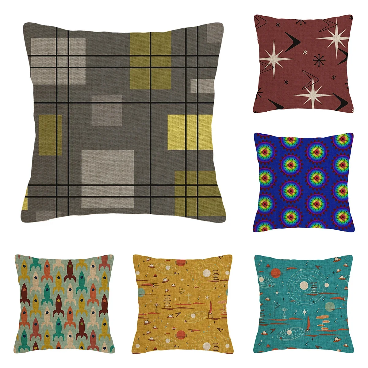 Декоративная подушка для дома декоративная наволочка в стиле бохо 45 х45 см 40 х40 60