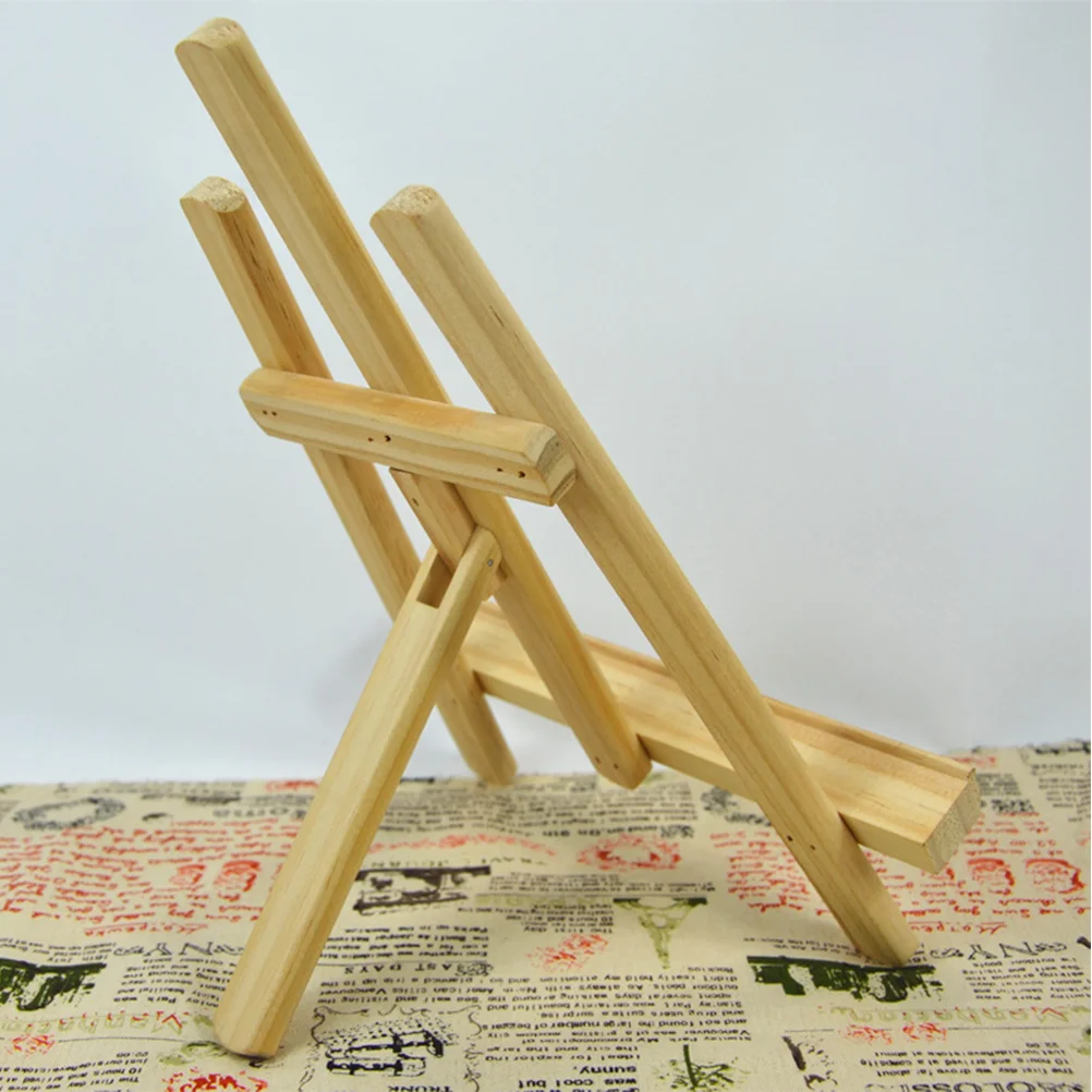 

Desktop Easel A Frame Wooden Easel Desk Calendar Wood Display Frame Bracket Natural Wood Easels Bamboo Easel