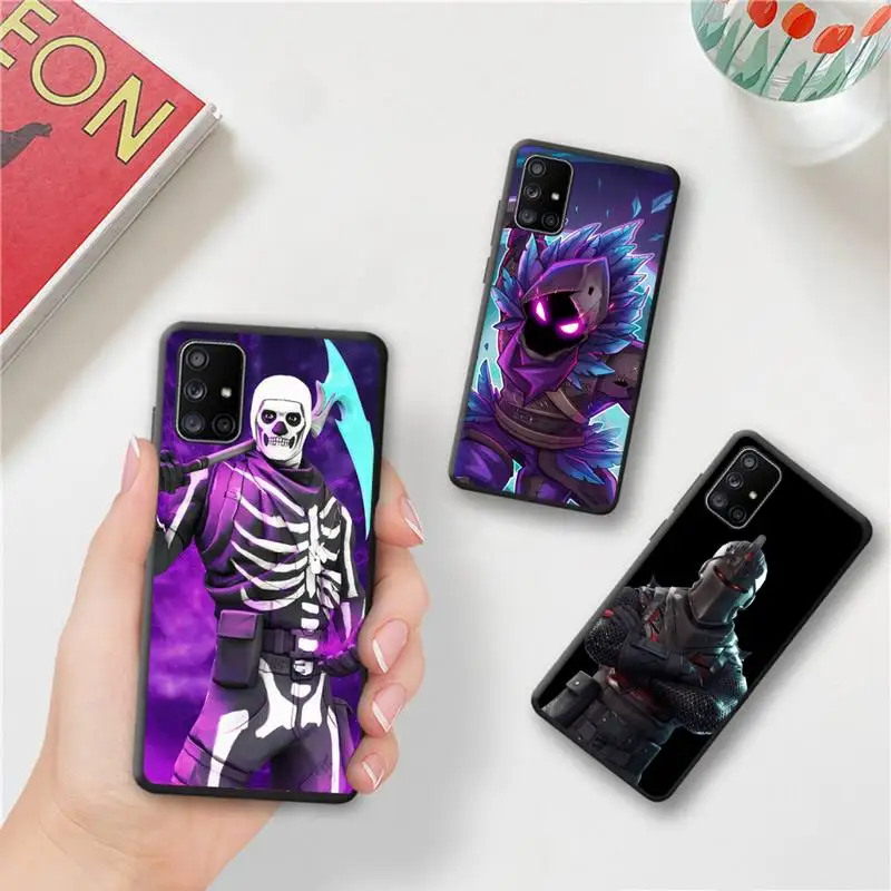 

Cartoon Battle Royales Fortnites Phone Case For Samsung Galaxy A52 A21S A02S A12 A31 A81 A10 A30 A32 A50 A80 A71 A51 5G