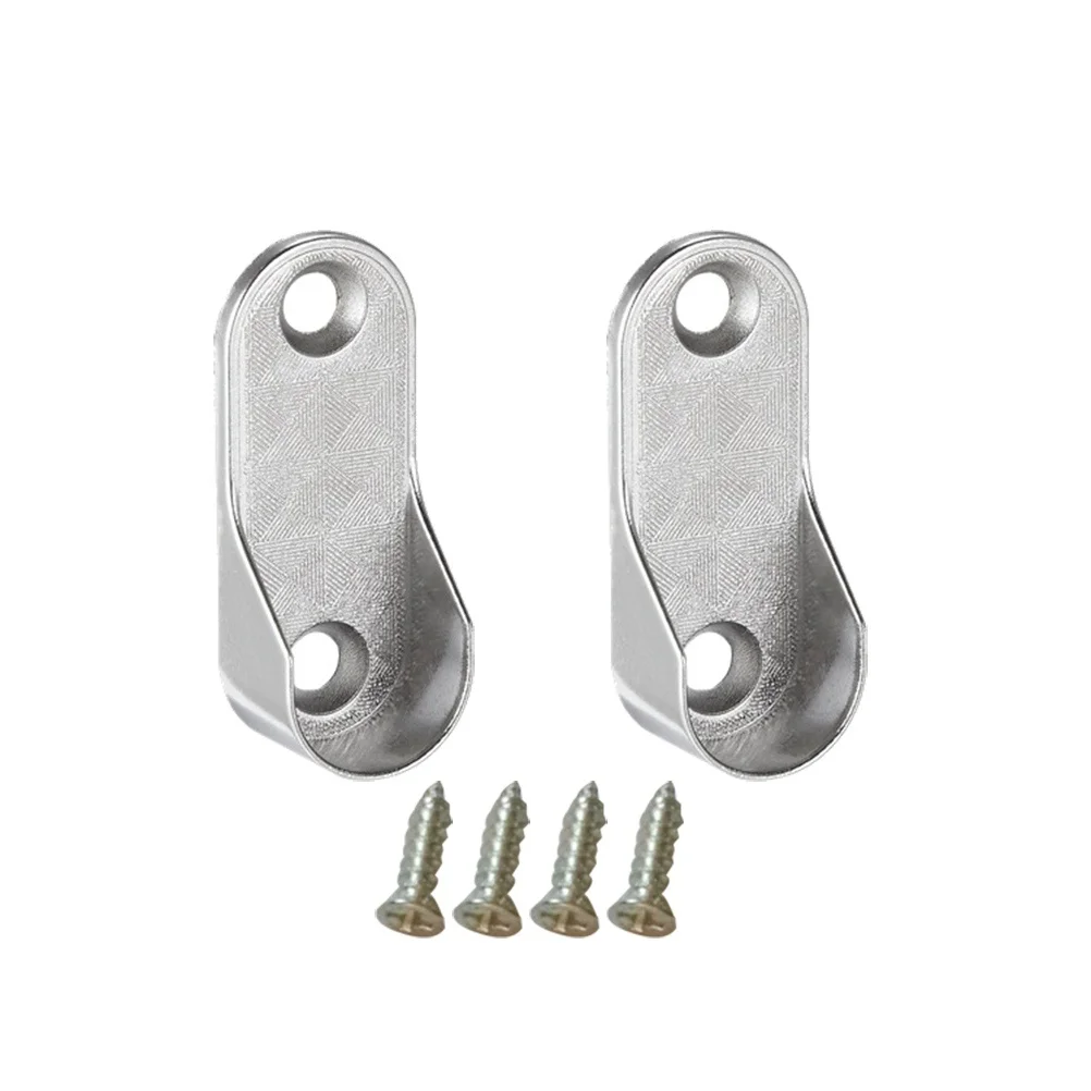 

Hanging Rod Holder Clothes Rod Bracket Closet Holder Wardrobe Support Bracket Closet Bracket Closet Rod Holders