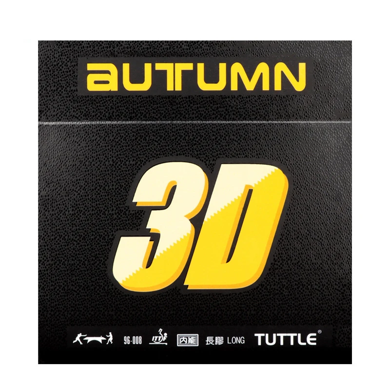 

1PC ITTF Standards Table Tennis Racket Rubber Long Pimples TUTTLE AUTUMN 3D High Quality Sponge Elasticity Fast Attack Arc Type