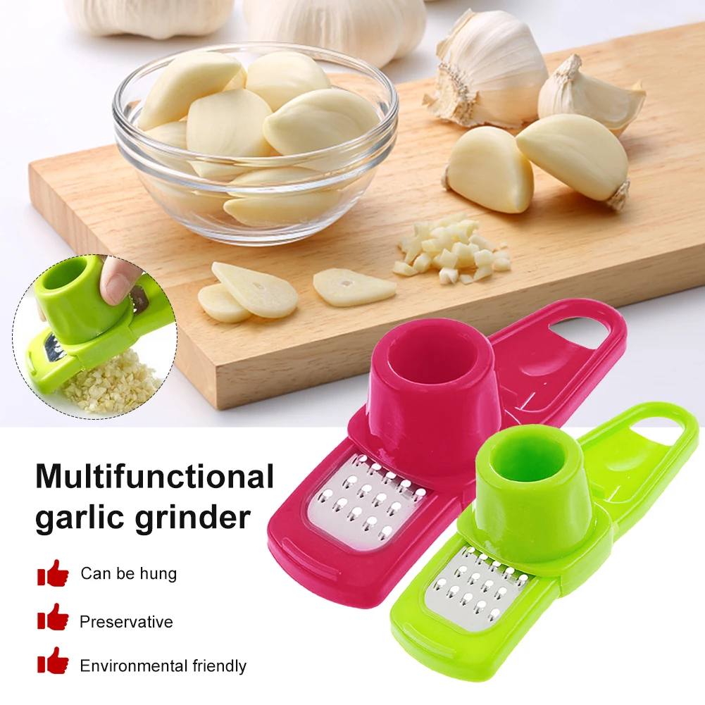Multi-function Garlic Cutter Plastic Garlic Slicer Grinder Fruit Vegetable And Tools Garlic Presses For Kitchen Accessories Sets