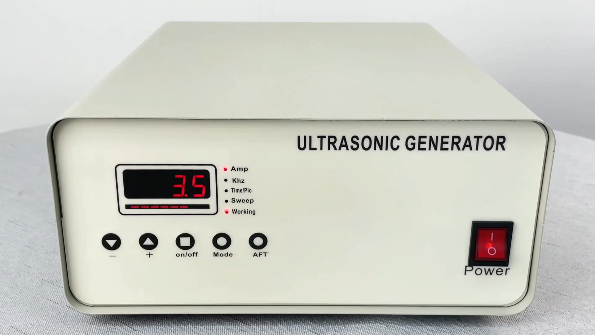 

40khz digital ultrasonic cleaning generator with auto frequency tracking and degassing