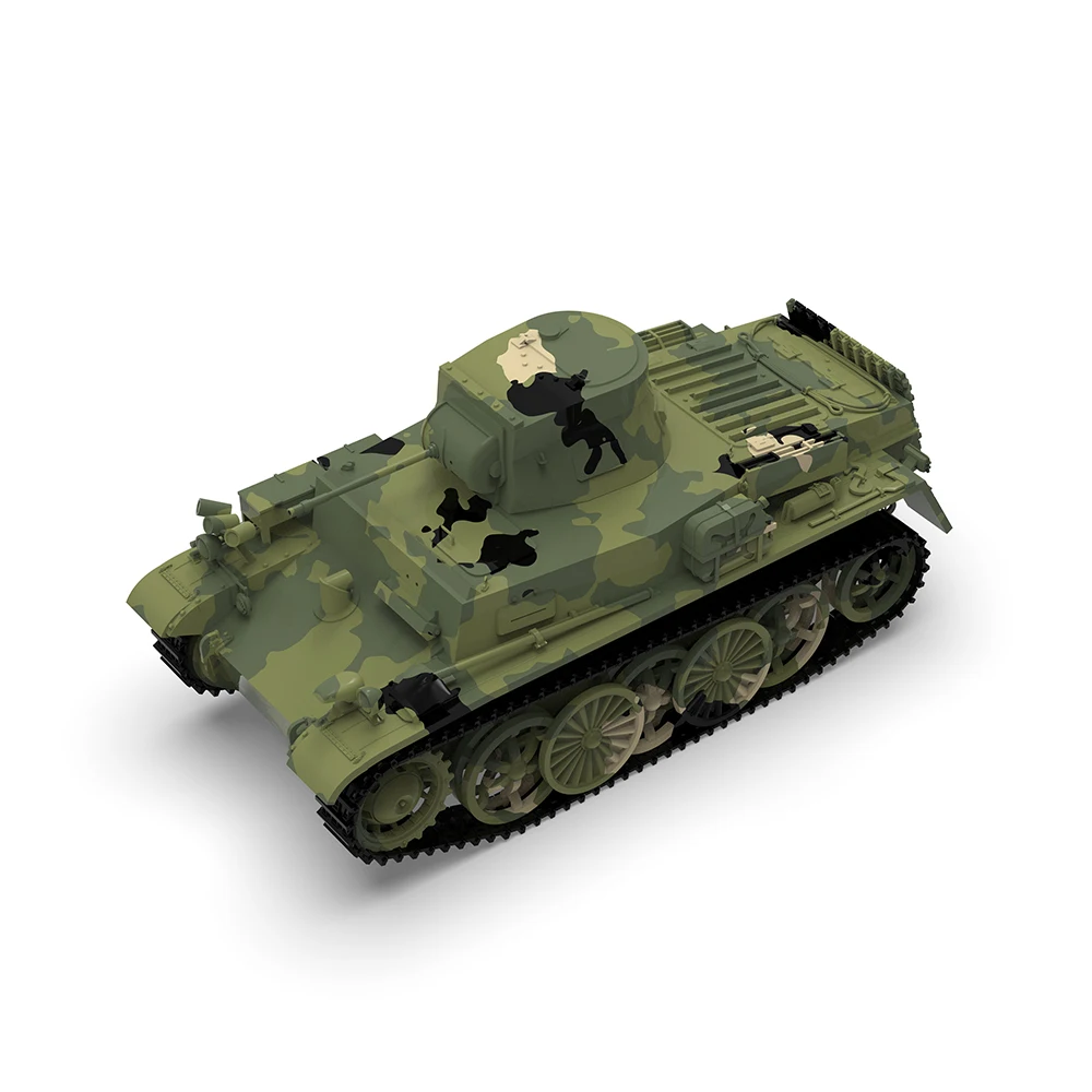 

SSMODEL 144704 V1.7 1/144 3D Printed Resin Model Kit German Pz.kptw.M15 Medium Tank