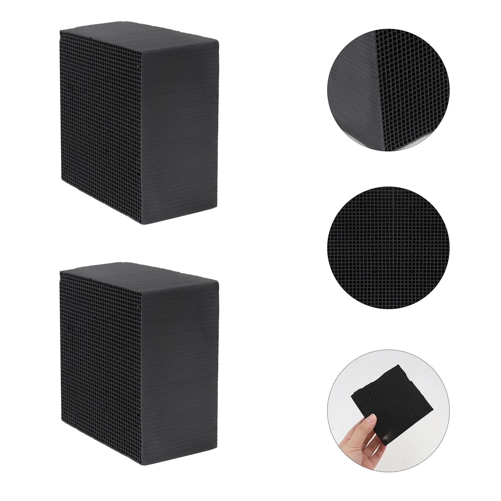 

Filter Cube Aquarium Watertank Purification Pad Purifier Pads Carbon Replacement Cleaning Cleaner Rectangular Accessories Diy