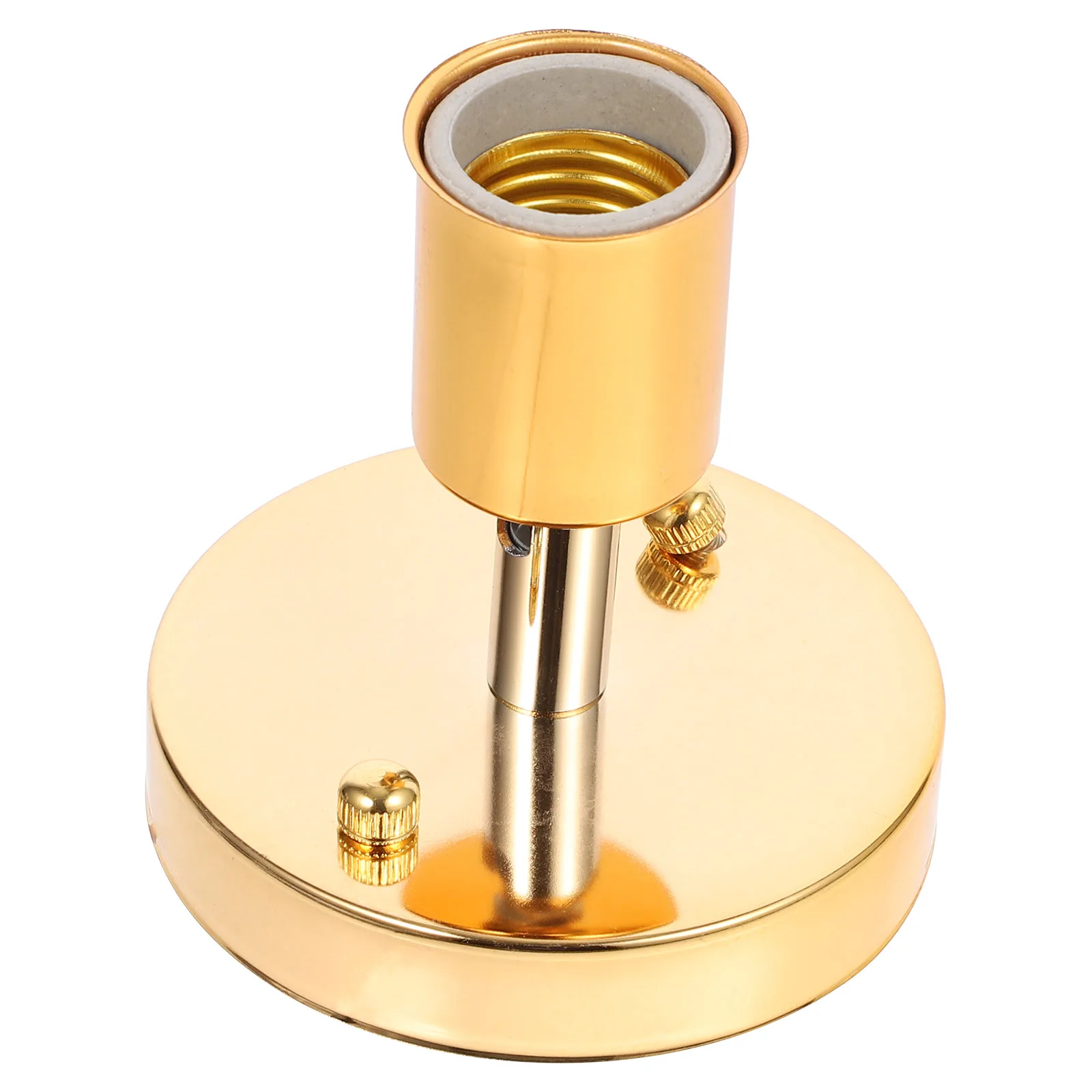 

Держатель лампы E27 золотистая резьба