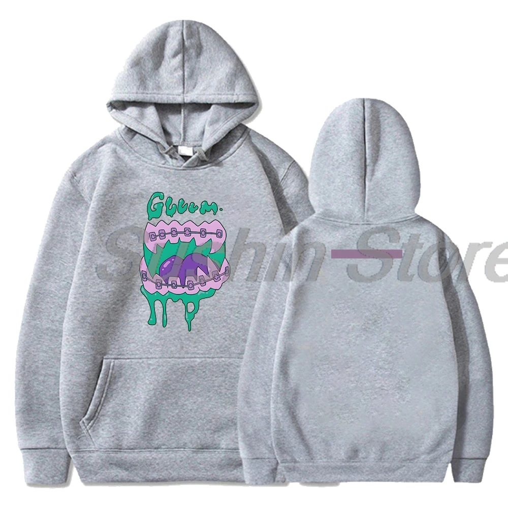 Толстовка с капюшоном Jellyfish аниме длинным рукавом не может плавать в темное время