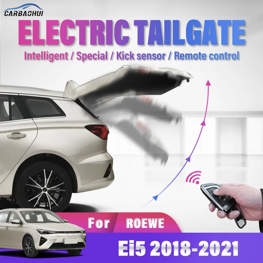 

Smart electric tailgate Car electric trunk drive Kick Sensor Car door closer rear door power kit For ROEWE Ei5 2018-2021