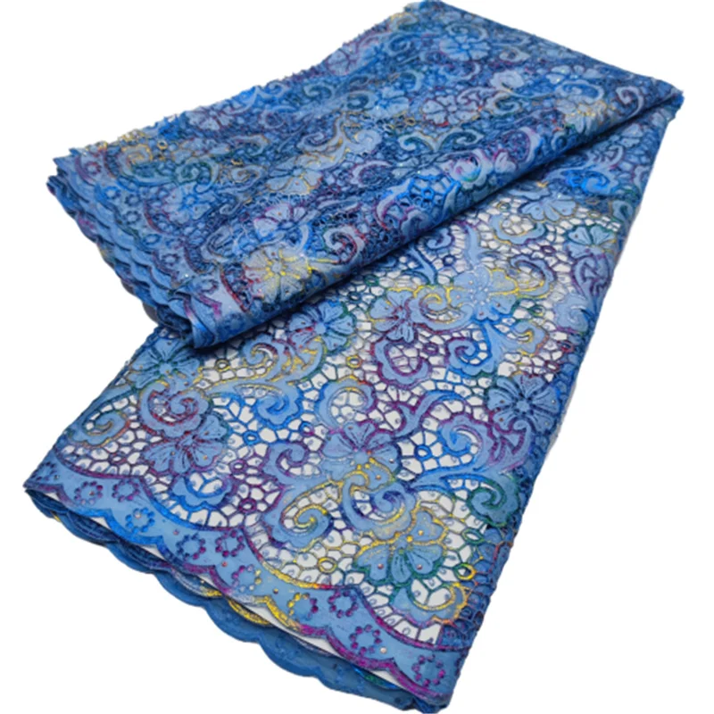 

2022 африканская кружевная ткань с блестками, бархатное кружево, Высококачественная нигерийская французская Тюлевая кружевная ткань, Свадебный сетчатый материал