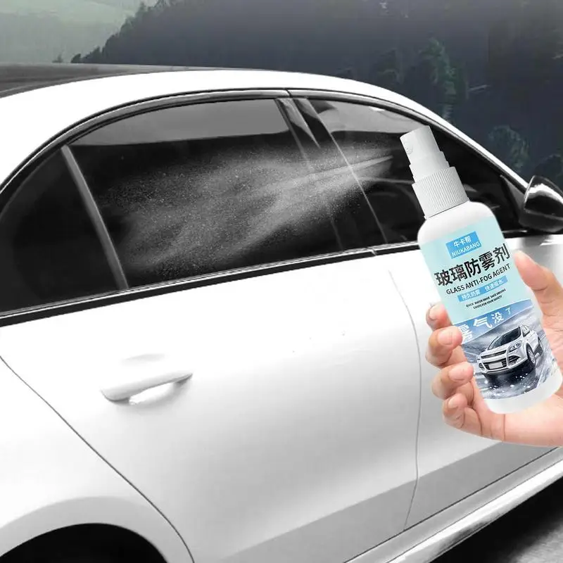 

100ML Glass Antifog Agent Car Waterproof Coating Anti-Fog Inside Window Cleaner For The Car Windshield Antifogging Protection
