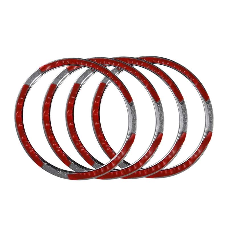 Для Nissan Qashqai J11 2014 - 2018 хромированный автомобильный динамик кольцо форма наклейка