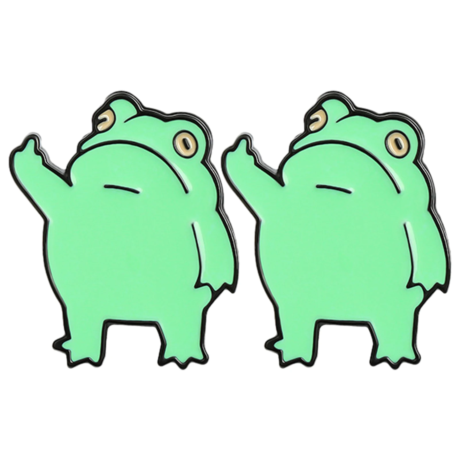 

2 шт., рюкзак для мужчин и женщин, с эмалью и булавкой