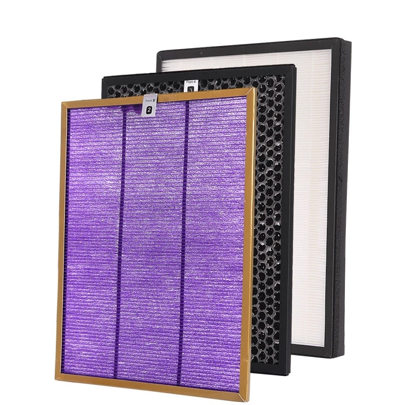 

Primary Filter HEPA Filter And Activated Carbon Filter Set For AC4372 AC4373 AC4375 Air Purifier Parts