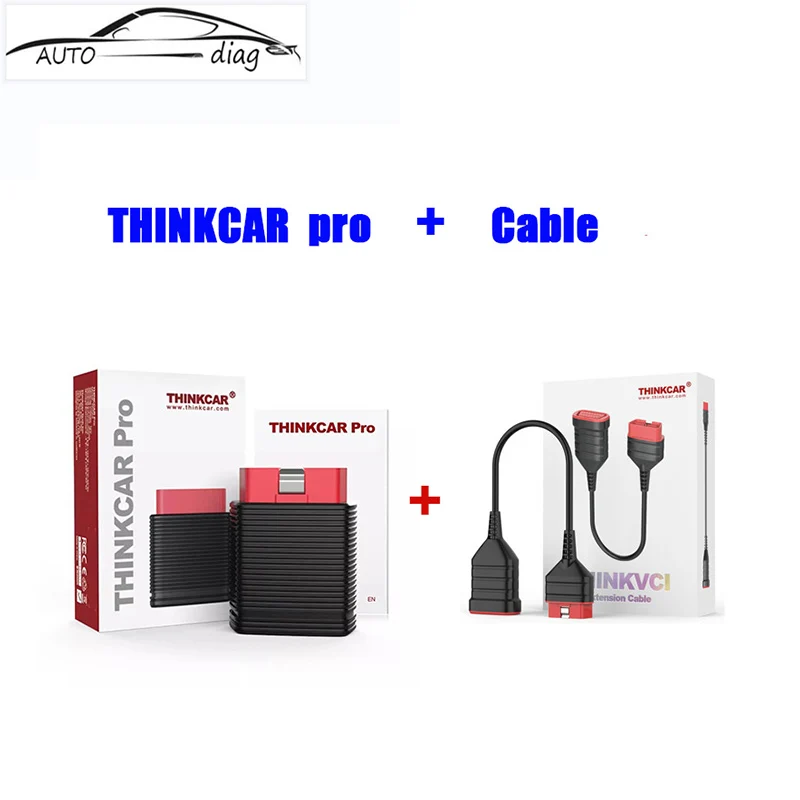 Сканер THINKCAR Pro OBD2 универсальный, для диагностики автомобиля, с полной системой