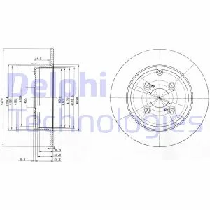 

Задний тормозной диск для b3974 (aynas) flat COROLLA 1,4 D4D 2003 d3974