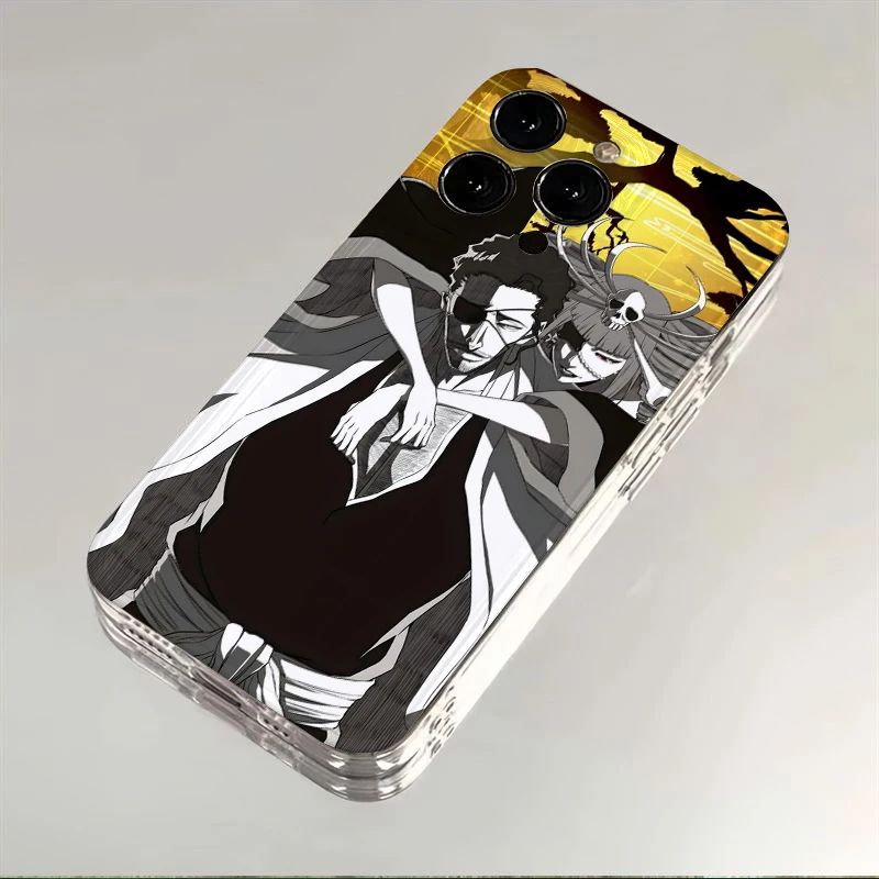 Фото Мягкий чехол для телефона Bleach Kyoraku Shunsui для Xiaomi Redmi Note 13 14 15 Pro Plus 12 11S 11T 5G 10S 9S 4G, задняя крышка с рисунком №2